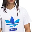 Camiseta Masculina Adidas Skateboarding Abstract Trefoil Tee WhtRoyblu-JY3948- -4-